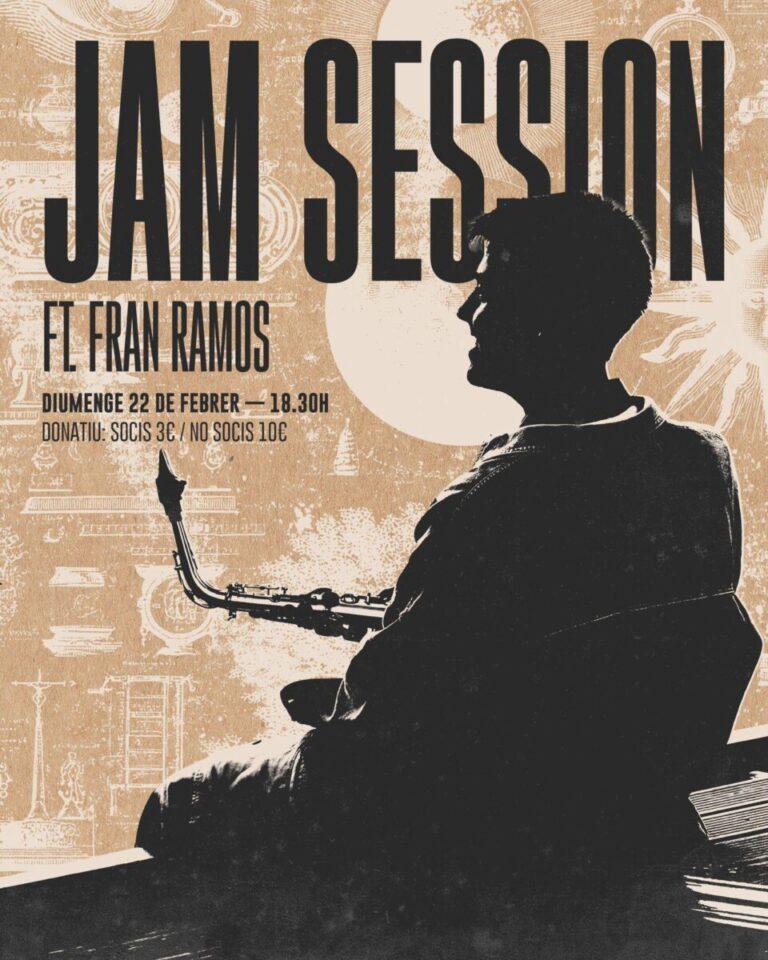 El saxofonista Fran Ramos encapçala la jam session de S'Escat