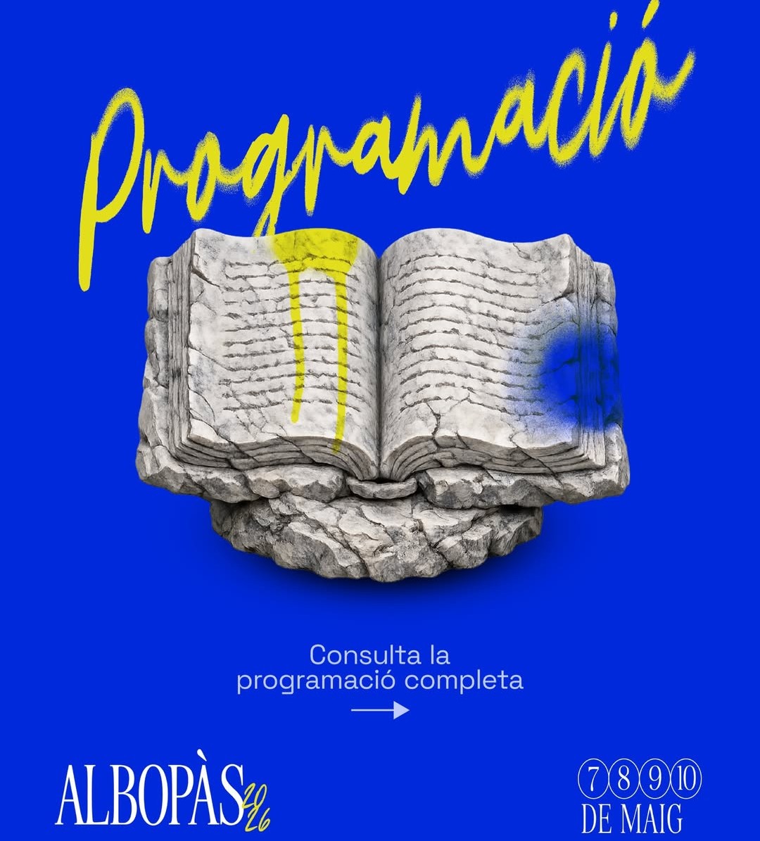 Consulta tota la programació d’Albopàs 2026