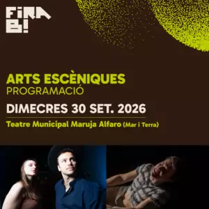 Fira B! a Palma: arts escèniques i programació inaugural