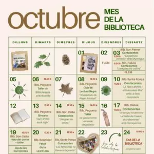 Calvià dedica l'octubre a la lectura i el misteri