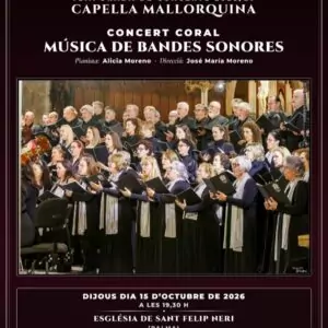 Concert coral de la Capella Mallorquina a Palma