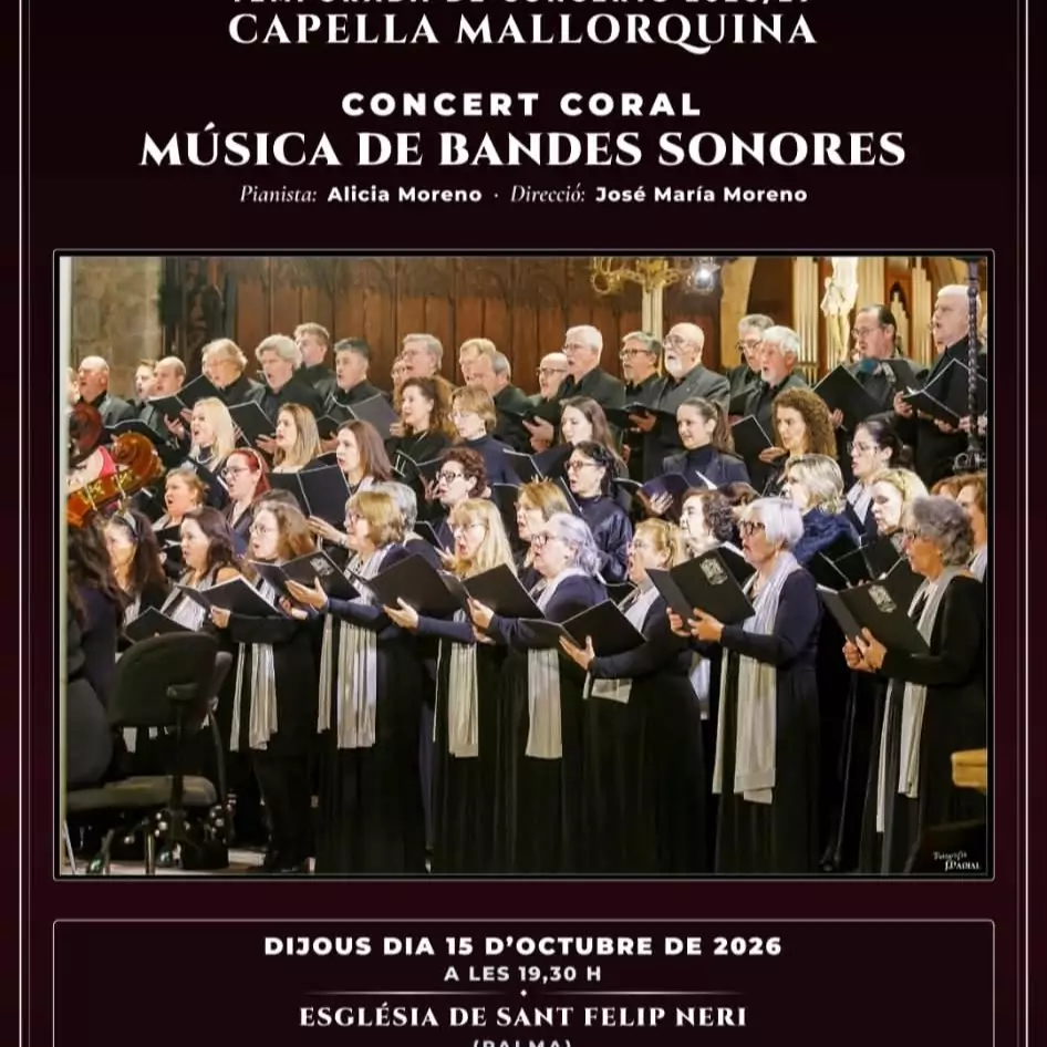 Concert coral de la Capella Mallorquina a Palma