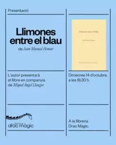 Joan Manuel Homar presenta 'Llimones entre el blau' a Palma